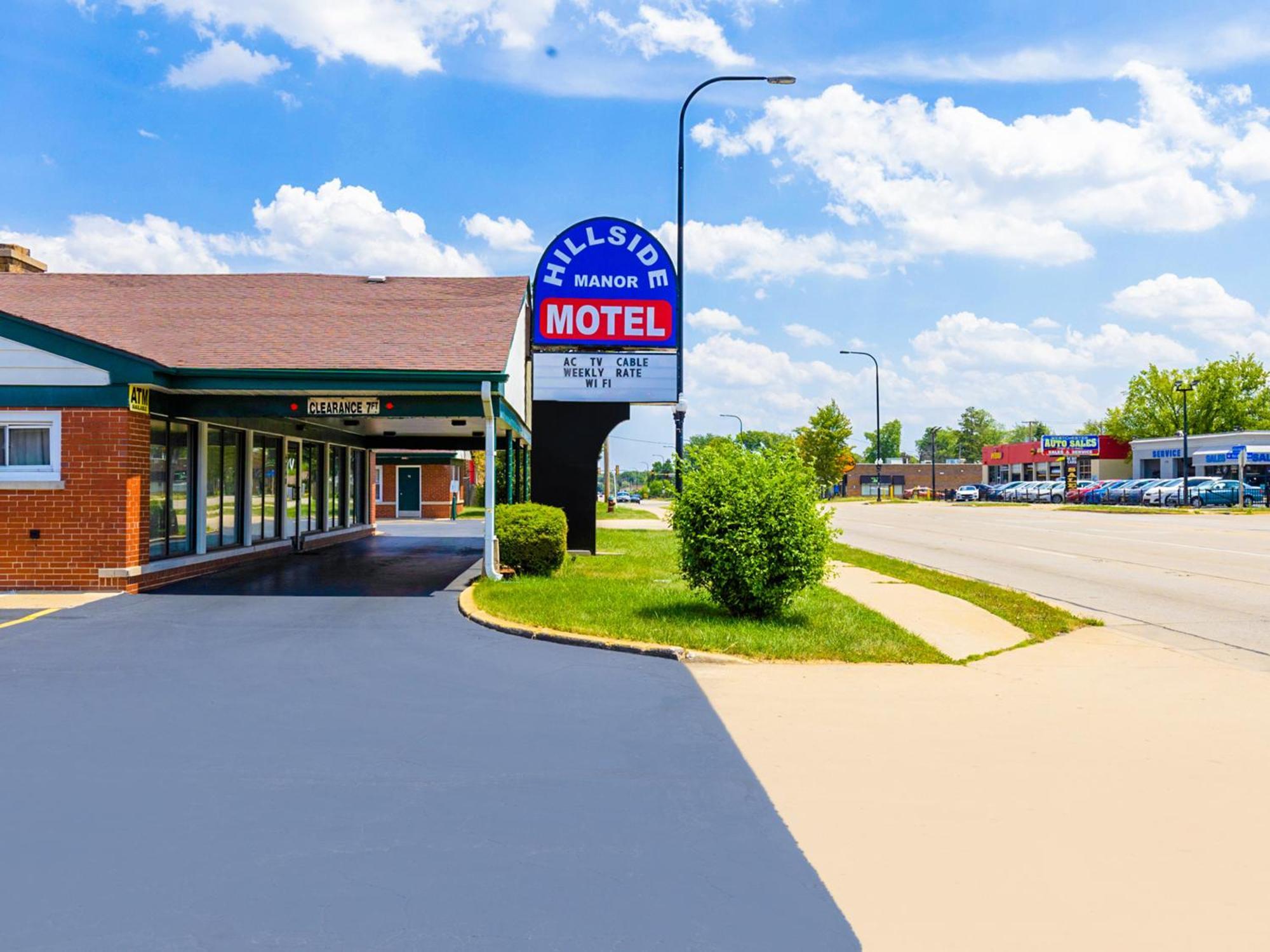 Manor Motel By Oyo Near Oak Brook Chicago Westchester Hillside Exterior photo